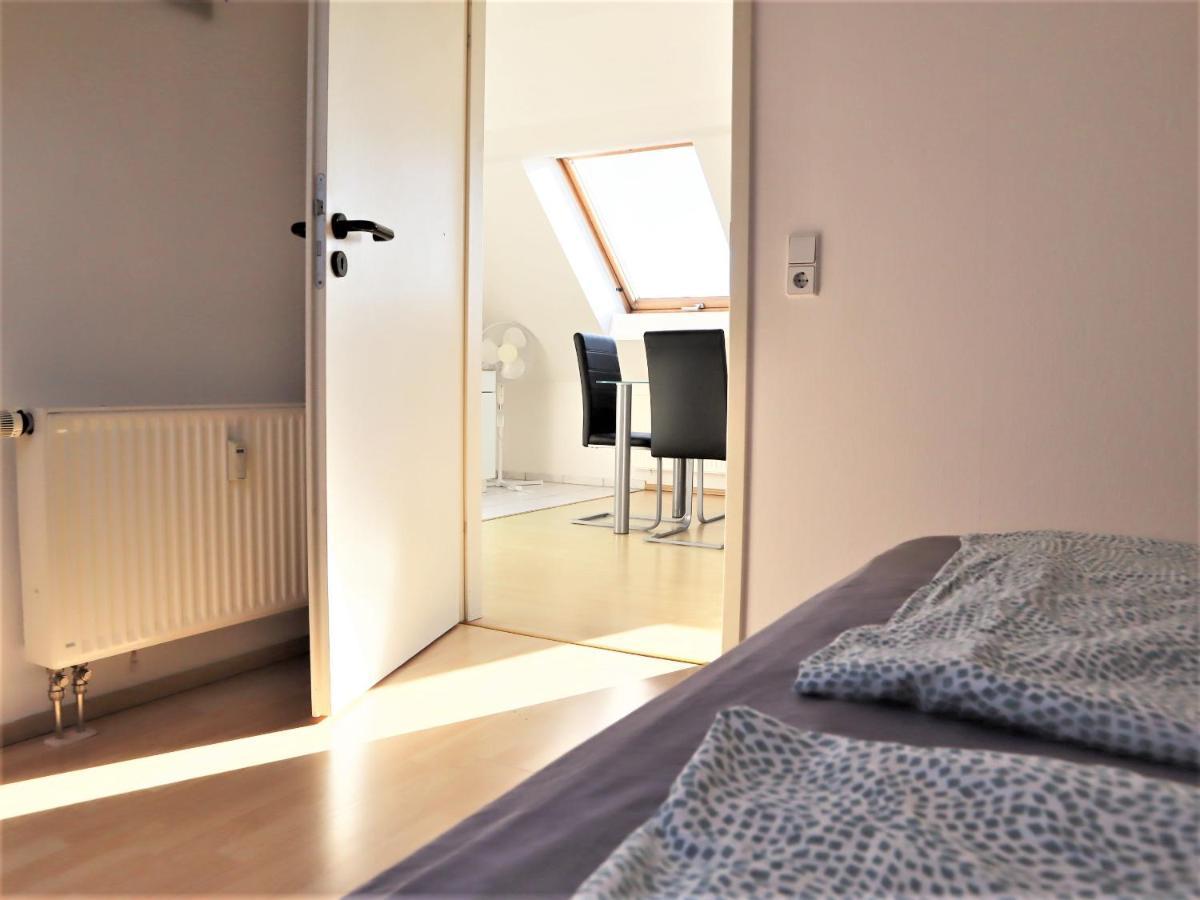 Kuschelige Dachgeschosswohnung Am Clarapark Leipzig Exterior photo